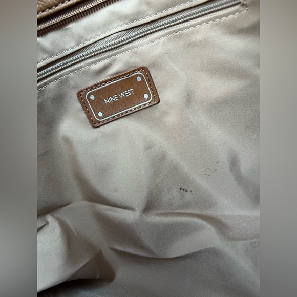 Nine West It Girl Sequin Floral Tote Purse - Picture 10 of 14